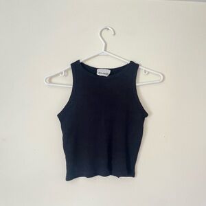 Dynamite Fitted Crop Tank Top